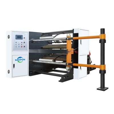 China Model Shops HQR Automatic High Speed ​​Paper Roll Cutter Wrapping Printing Slitting Machine 1200 Rewinding Expert Manufacturer for sale