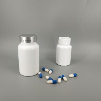 China Empty Pharmaceutical Plastic Medicine 150cc PE Vitamin Bottle Capsules Bottle for sale