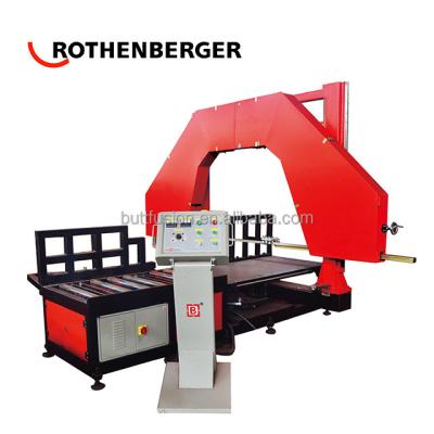 China China Pipe Manufacturing 630mm Plastic Hydraulic Pipe Cutting Band Saw Machine for sale