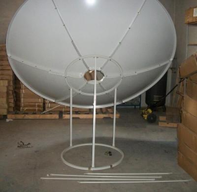 China steel satellite dish for sale