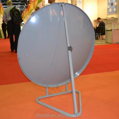 China ku 240cm satellite dish dvb-s2 steel or galvanized steel antenna for sale