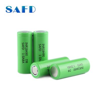 China Large Capacity Rechargeable Toys 3.6V 3.7V 2000mah 18490 Lithium Li-ion Battery Small Battery for sale