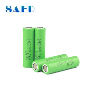 China BOATS deep cycle Lithium-ion rechargeable cell 3.6v 18650 3000mah 3300 3400 3500 mAh battery for sale