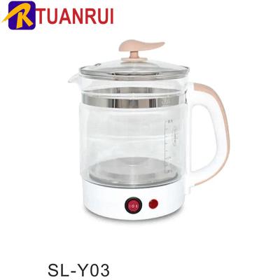 China 220-240v 1.8L Base 220-240v 1.8L Electric Water Kettle Kitchen Appliances Rotating Glass Electric Kettle for sale