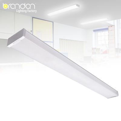 China Modern 40W LED Wraparound , Low Profile 4ft Mount Ceiling Light Surface Mount for sale