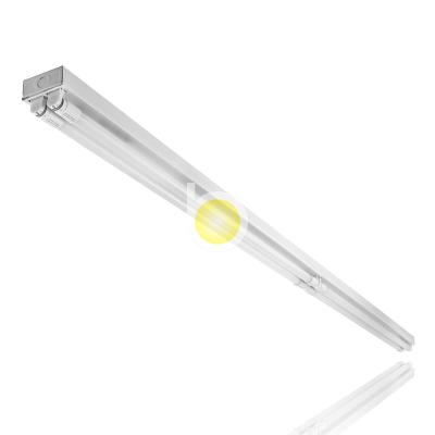 China 8FT Warehouse Commercial Residential 4 Lamp Led T5 T8 Linear Strip Fluorescent Fixture for sale