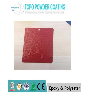 China Red Electrostatic Powder Coating / Pipeline Powder Coating RAL 3027 Texture for sale