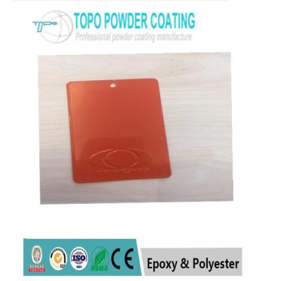 China Polyester-maserten Handelspulver-Beschichtung/orange Farbe Pulver-Mantel zu verkaufen