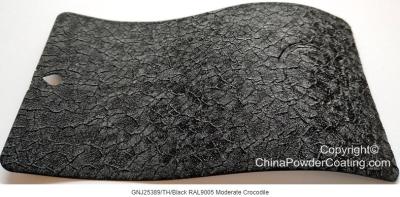 Chine Texture de revêtement de peinture de poudre de crocodile de poudre noire blanche de modèle la grande a structuré à vendre