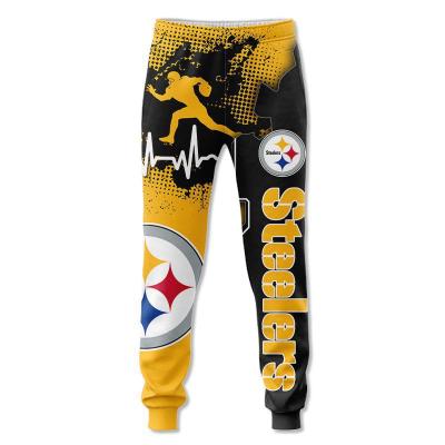 China 2021 Fall Apparel Custom 100% Polyester Plus Size American Football Wear Mens Crop NFL Pants for sale