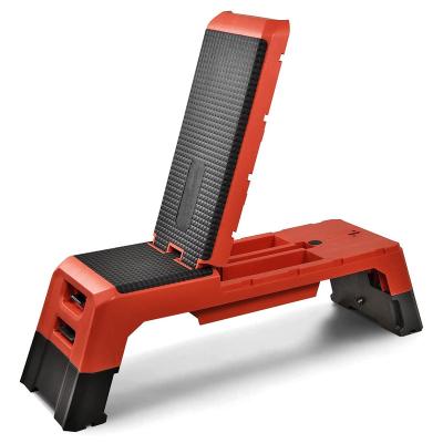 China Multifunctional Adjustable Yoga Fitness Platform Aerobic Step Board for sale