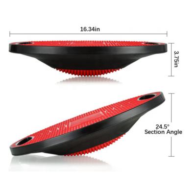 China Wholesale Eco-Friendly Children's Round Band Kids Fitness PP TPR Workout Factory Yoga Balance Board Top Quality Round Shimmy Board for sale