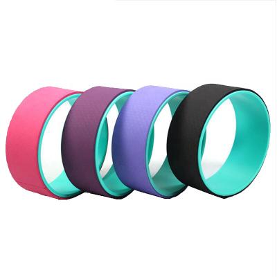 China Upgrade High Quality Eco Friendly Balance Private Label Fitness Balance Adult Eco Yoga Wheel for sale