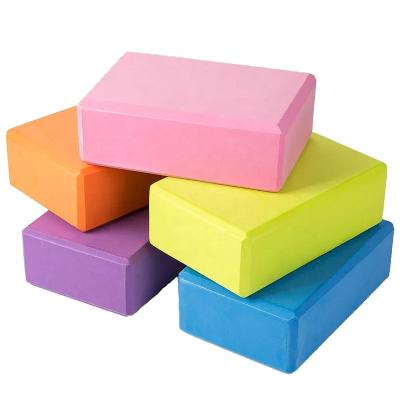 China Original Brand New Yoga Exercise Color Block Yoga Sets Yoga Block Natural Black Brick Yoga Block EVA for sale