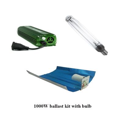 China Electronic Electronic Ballast 1000w Kit With Lamp Reflector Rope Rachet For Indoor Hydroponics Grow Lighting for sale