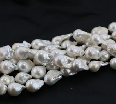 China Freshwater Pearl Jewelry Chinese Cultured Loose Baroque Pearl Necklace Large Pearl Jewelry for sale