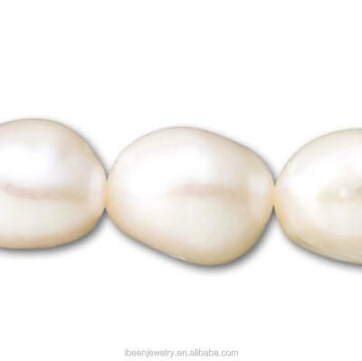 China Good Long Luster Cultured Freshwater Jewelry Making Nugget Pearl Necklace for sale