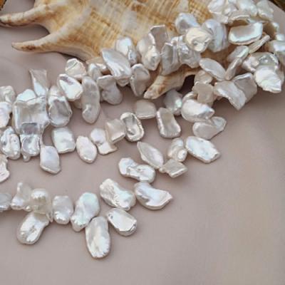 China Jewelry 13-18mm Imitation Natural Pearl Cultured Jewelry Keshi Pearl Loose Freshwater Pearl Wholesale for sale