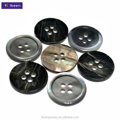 China Black Dry Cleaning Wholesale Black-lipped Shirt Buttons for sale