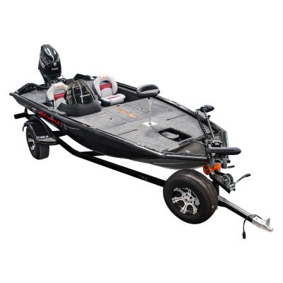 China Factory Wholesale Aluminum Fishing Bass Rowing Boat Aluminum Factory Speed ​​Boat For Sale S548 for sale