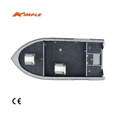 China KIMPLE Aluminum CE Hunter 400S 4M 13ft Aluminum Fishing Boat for sale