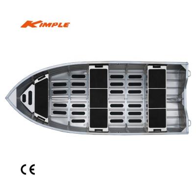 China KIMPLE Adventure 390 3.90M CE 13ft Aluminum Aluminum Fishing Boat for sale