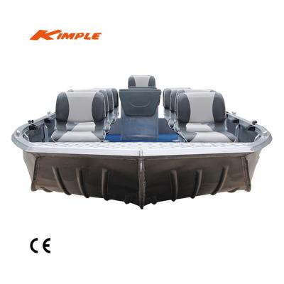 China KIMPLE Aluminum River Runner 700 7m Aluminum Flat Bottom 23ft Fishing Boats for sale