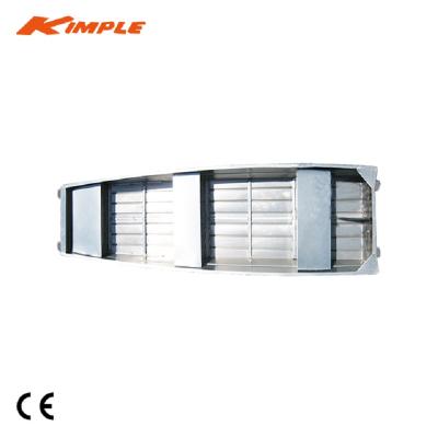 China KIMPLE Aluminum Angler 400 4m 13ft CE Flat Bottom and Car-Topper Aluminum Boats for sale