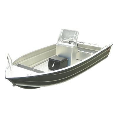 China Wholesale 4 Seater Center Console Durable Small Speed ​​Boats Aluminum Boat Fishing Boat E460CC for sale