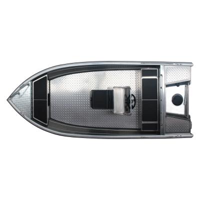 China Factory Wholesale Durable V Boats Fishing Boat Lower Center Console Aluminum Aluminum Vessel for sale