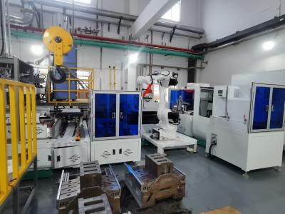 China Producción automática de lingotes de oro con robot en venta