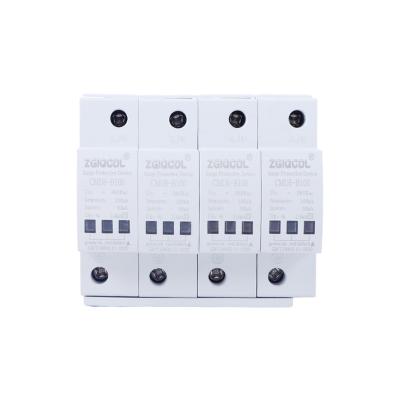 China home maximum surge suppressor for ac current protection 100ka lightning protection device SPD CMU6-B100 for sale