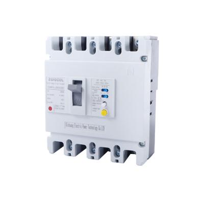 China Qichuang Cast Circuit Breaker 250/4P High Quality And Low Price Case Leakage 250A Welcome To Consult 22KA for sale