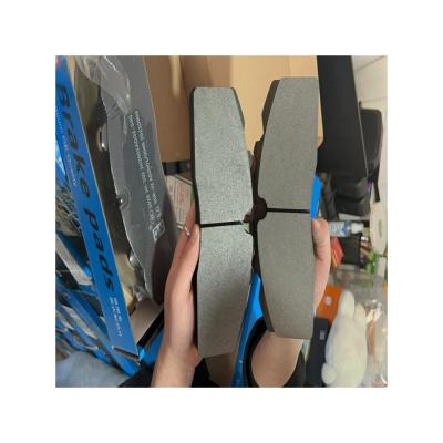 China WVA29162 Auto Ceramic Disc Brake Pads for Fuhua 12T Joint Heavy Truck Front Wheel for sale