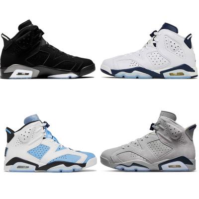 China Cushioning Newest Jordans 6s Basketball Shoes Women High Quality Retro Mens Fashion Shoes For Men Custom Made Jordans 1 4 6 Shoes for sale