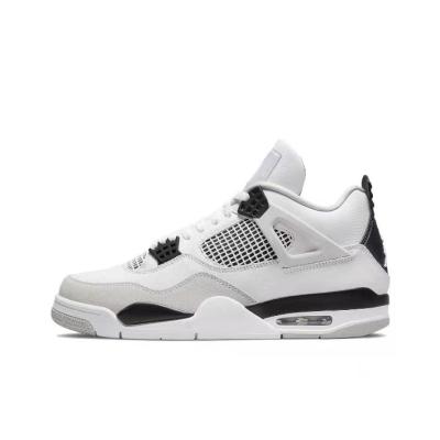 China Cushioning High Quality Mens Basketball Shoes AJ 4 Breed Red Thunder Retro Cool Gray Royalty Sneakers AJ 4 Retro Sneakers for sale