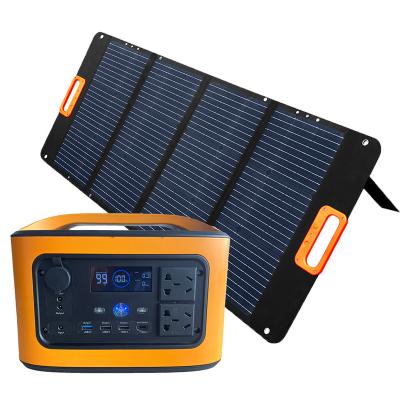 China Portable solar generator power charging station wireless charging station for outdoor camping for sale