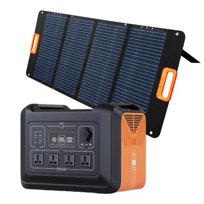 China 2400W Mobile Emergency Power Portable Solar Generator Power Storage Outdoor Backup Lithium Type C EnjoyPower Power Station for sale