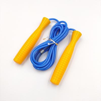 China Wholesale Custom Durable Logo Limb Plastic Handle Exercise Practice Jump Rope Jump Rope for sale