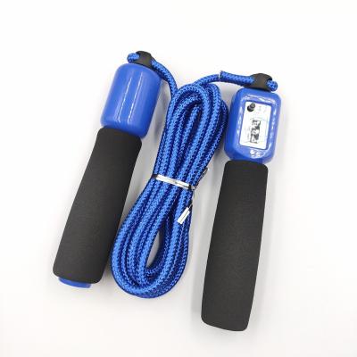 China Durable Sports Jump Ropes With Adjustable Sports Counter Fitness Fast Speed ​​Counting Jump Rope Skipping Wire for sale