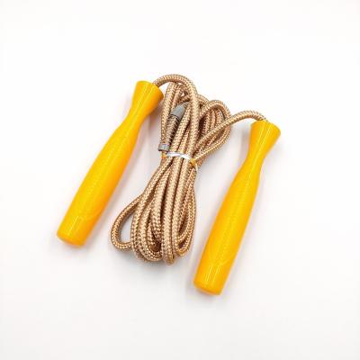 China Wholesale Custom Durable Practice Cotton Exercise Grip Coated Limb Plastic Logo Jump Rope Jump Rope Jump Rope for sale