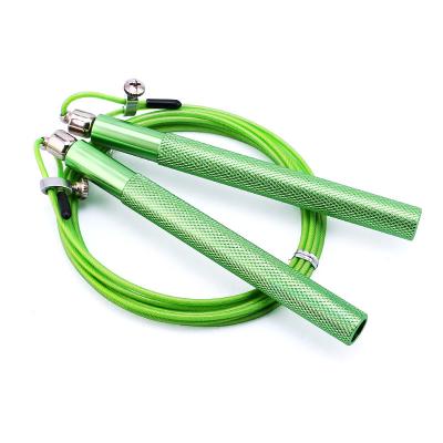 China Manufacturer Customized Logo Speed ​​Jump Rope Colorful Durable Professional Aluminum Adjustable Weighted Handle Jump Rope for sale