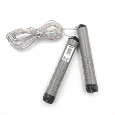 China New Design Resistance Skid Speed ​​Adjustable Electronic Digital Count Smart Jump Rope Handle Length For Home Fitness for sale