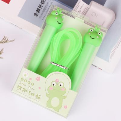 China Durable Wholesale Multicolor Soft Rubber Grip Kids Jump Rope for sale