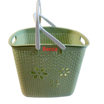 China Hand Basket Mold Toys Clothes Container Mold Laundry Basket Taizhou Mold Maker Jiangnan Steel Mold for sale