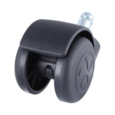 China Modern High Quality Soft Safe Rollers Chair Casters 50mm Silicone Chair Light Duty Wheel For Hardwood Carpet Tile Floors for sale