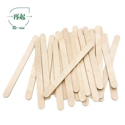 China Sustainable Customized Ice Cream Stick Creativity Popsicle Crafts Wooden Ice Cream Sticks for sale