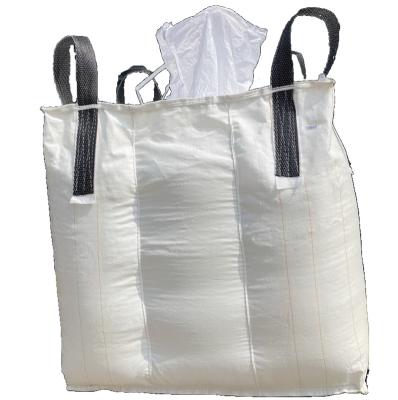 China Convenient transportation and environmental protection factory PP woven bulk ton bag plastic big ton bulk fibc jumbo packaging bags for sale