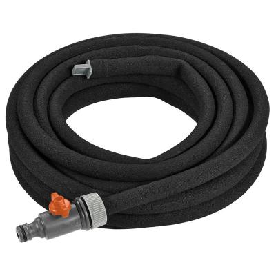 China Adjustable Irrigation Hose Drip Water Drip Flexible Lawn Garden Watering Hose Plant Veg Soaker Porous Permeable Irrigation Hose for sale