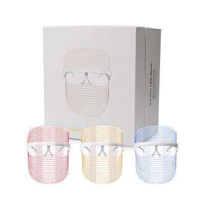 China Dye Removal Beauty Led Mask 7 Color LED Photon Mask Beauty Equipment Korean Facial Photon Light Therapy Led Face Mask for sale